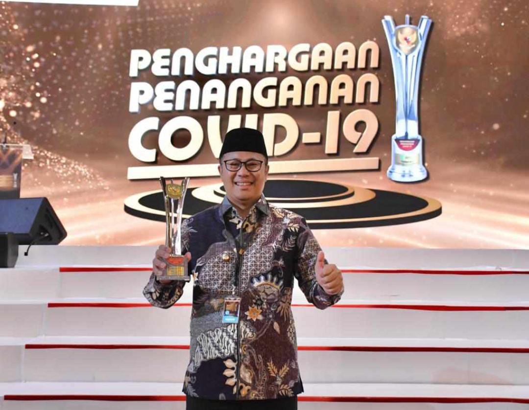 Pemerintah Kota Sukabumi Raih Penghargaan Peringkat Ke 1 PPKM Award