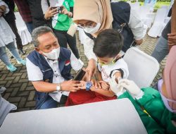 Kota Bandung Kick Off Vaksinasi Usia 6-11 Tahun