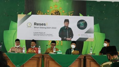 Oleh Soleh Sapa Masyarakat Kabupaten Tasikmalaya Melalui Reses I DPRD Provinsi Jawa Barat