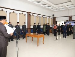 Dipenghujung Tahun 2021, Walikota Sukabumi Lantik Empat JPT Pratama