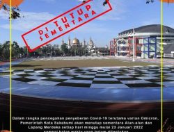 Lapang Merdeka dan Alun-alun Kota Sukabumi, Resmi Ditutup Sementara