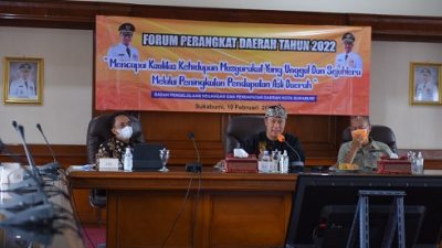 Walikota Sukabumi, Minta BPKPD Libatkan Teknologi Untuk Optimalisasi Pendapatan
