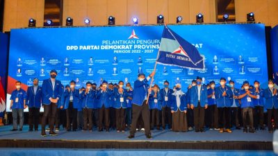 Drama Dualisme Selesai, AHY Lantik Ketua DPD Partai Demokrat Jabar Periode 2022 – 2027
