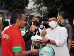 Ketua DPRD Apresiasi Kegiatan Rutin PWI  Dan IKWI kota Bandung Bersana SMSI Jabar Bagikan Takjil Gratis