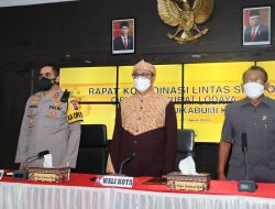 Jelang Mudik Lebaran, Polres Sukabumi Kota Menggelar Rapat Koordinasi Lintas Sektoral