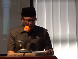 Wali Kota Sukabumi Sampaikan Langsung Laporan Penggunaan APBD 2021 Pada Rapat Paripurna