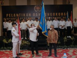 Ketua PWI Pusat Lantik dan Kukuhkan Pengurus PWI Babel Prov Kepulauan Bangka Belitung Periode 2022-2027