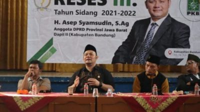 Gelar Reses III Masa Sidang 2021-2022, Asep Syamsudin: Intinya kami Siap Untuk perjuangkan Aspirasi Masyarakat