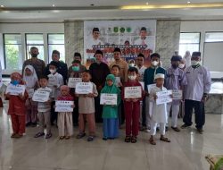 Baznas Kota Sukabumi  Salurkan Bantuan Untuk Anak Yatim dan Dhuafa