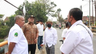 Penopang Jembatan Cigereuh Kabupaten Bandung Rusak, Komisi IV DPRD Jabar Respon Rencana Perbaikan