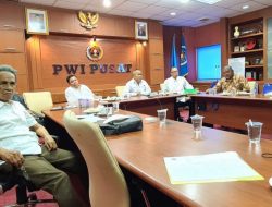 Rapat Pleno PWI Pusat Terima Surat Pengunduran Diri Dua Wartawan Lampung