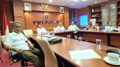 Rapat Pleno PWI Pusat Terima Surat Pengunduran Diri Dua Wartawan Lampung