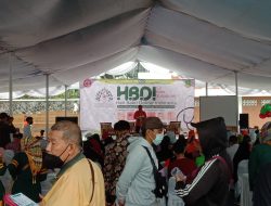 Hadiri Peringatan Hari Bakti Dokter Indonesia, Polsek Cikole Kawal Pemeriksaan Kesehatan Gratis