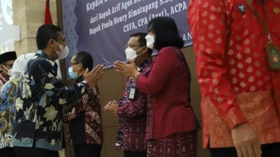 Ketua DPRD Kota Bandung Sambut Kepala BPK Jawa Barat Baru