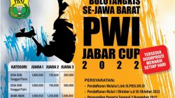 Peringati Hari Pahlawan, IKWI Jabar Gelar Turnamen Bulutangkis PWI JABAR CUP
