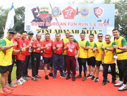 Gebyar HUT ke- 77 TNI Ta 2022 digelar kegiatan Fun Run dan TNI Expo dilapangan Benteng Medan