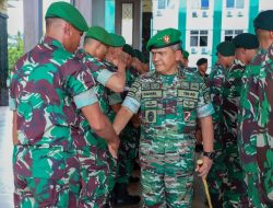 Mayjen TNI Achmad Daniel Chardin Sambut Prajurit Usai Latma dengan US Army di Hawaii