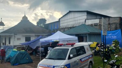 bank bjb Dirikan 4 Posko Kemanusian dan Salurkan Bantuan Bagi Korban Gempa Cianjur