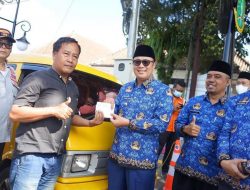 Hari Korpri Tingkat Kota Sukabumi, Ratusan Supir Angkot Dapatkan Bantuan BBM