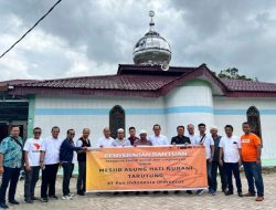 Pos Indonesia Serahkan Bantuan TJSL untuk Gereja dan Masjid di Tarutung