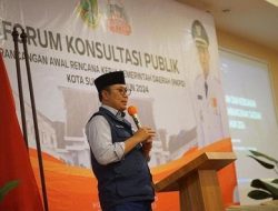 Di inisiasi Bappeda, Ini Kata Wali Kota Sukabumi, Terkait Forum Konsultan Publik