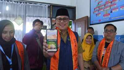 Launching Si Ibuk, SDN Dewi Sartika CBM di Apresiasi Wali Kota Sukabumi