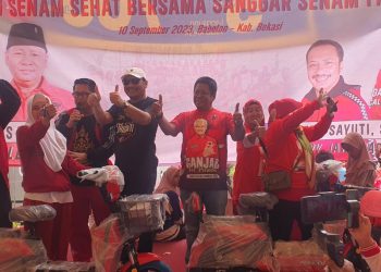 Gandeng Kaum Emak-emak Bekasi, Mas Waras Optimis Dominasi Suara Pada Pemilu 2024