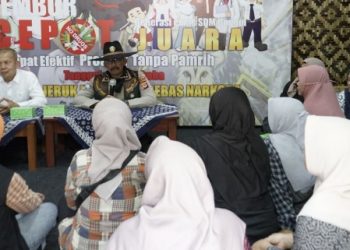 Warga Kelurahan Kebon Jeruk Kota Bandung Dapat Edukasi Pencegahan Penyalahgunaan Narkoba
