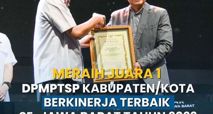 DPMPTSP Kota Bandung Terbaik di Jawa Barat