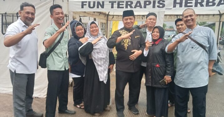 Maulid Nabi Di Halaman Mesjid Al-Karomah Bersama Kang DN