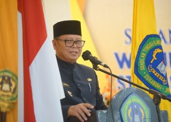 Hadiri Wisuda STISIP Syamsul Ulum, Pj Wali Kota Sukabumi Para Lulusan Haru Miliki Attitude Yang Baik