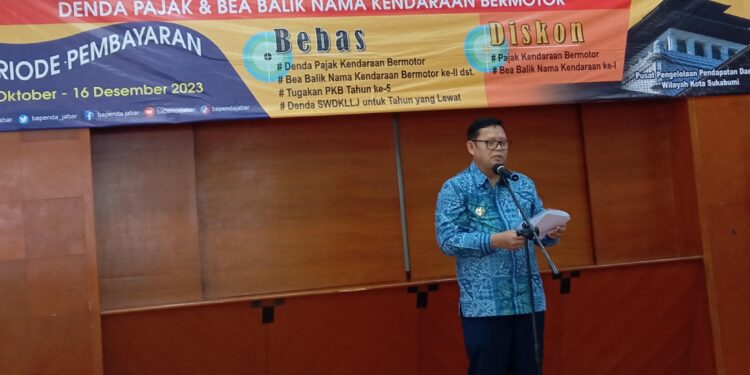 Pj Walikota Sukabumi Mengajak Masyarakat Manfaatkan Program Pemutihan Denda Pajak Kendaraan Bermotor