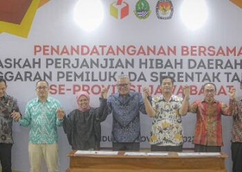 Pemkot Bandung, KPU dan Bawaslu Tandatangani Kesepakatan Dana Hibah Pilkada Serentak 2024