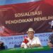 KPU dan PWI Pokja Kota Bandung Sosialisasikan Pemilih Cerdas Pemilu Berkualitas