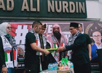Ratusan Advokat Kota Bandung Gelar Aksi Bela Palestina