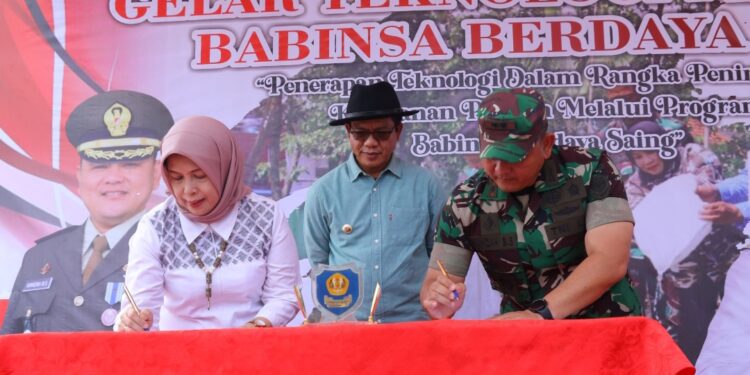Gelar Teknologi Pertanian Babinsa Berdaya Saing, Bupati DS: Sebut Salah Satu Inovasi Terobosan yang Sangat Luar Biasa