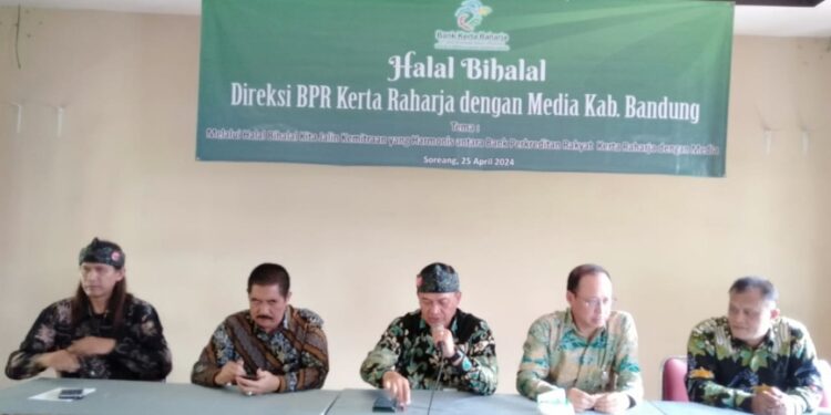 BPR Kerta Raharja Selenggarakan Halal Bihalal dengan Awak Media Kabupaten Bandung