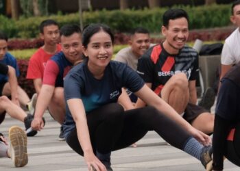 Ngabuburit Sambil Olahraga, di Balai Kota Bandung