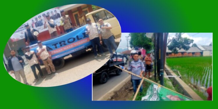 Panwascam Cangkuang Amankan APK Jelang Pemilu 2024