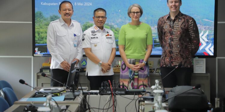 Kunjungan Duta Besar Australia Untuk Perumda Air Minum Tirta Raharja Kab Bandung