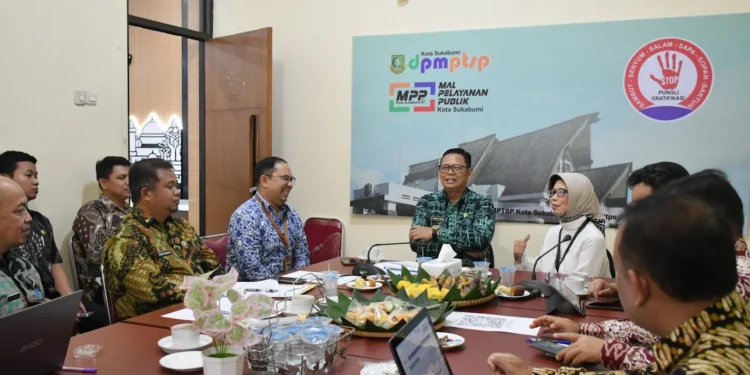 Rakoor Pencapaian Target NIB, Pj Walikota Sukabumi Dorong Pelaku Usaha Manfaatkan Kemudahan Perizinan