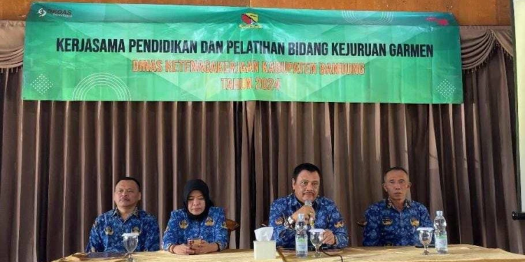 Pemkab Bandung Gelar Pendidikan dan Pelatihan Bidang Kejuruan Garmen