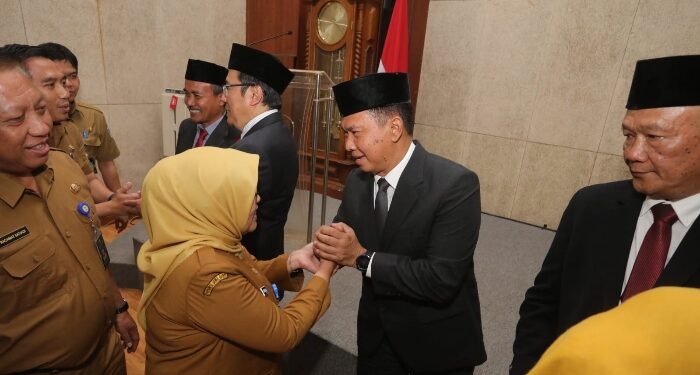 Drs Dharmawan Dilantik Pj Sekda Kota Bandung Siap Bertugas