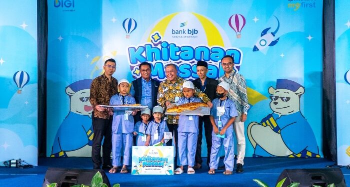 Bank bjb Gelar Khitanan Massal 250 Anak dari PMKS Se-Bandung Raya