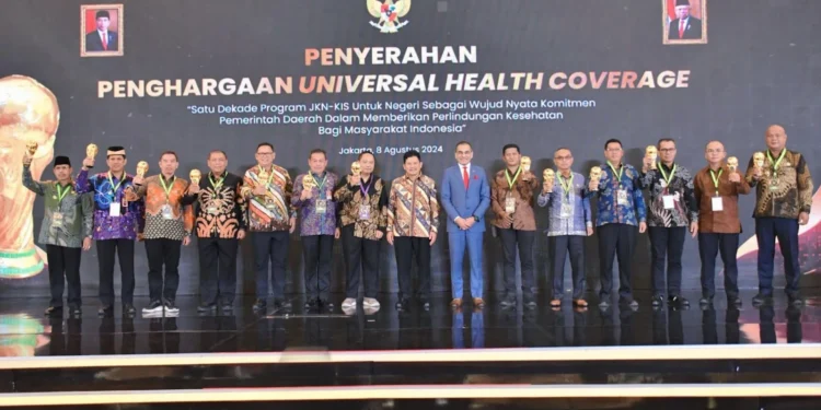 Pemerintah Kota Sukabumi Kembali Meraih Penghargaan UHC Award Tahun 2024