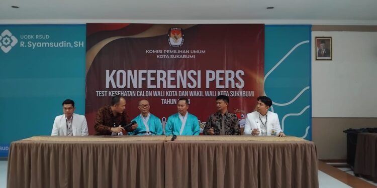 Tes Kesehatan Paslon Fahmi-Dida Berjalan Lancar, Dokter: Hasilnya Nanti Sesudah Rapat Pleno Bersama KPU