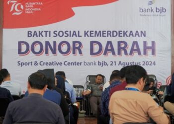 bank bjb Gelar Donor Darah dalam Rayakan HUT RI ke 79 Kumpulkan 300 Labu