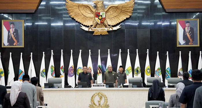 DPRD Provinsi Jawa Barat Gelar Rapat Paripurna Pengumuman Pembentukan Fraksi-Fraksi Masa Jabatan 2024-2029