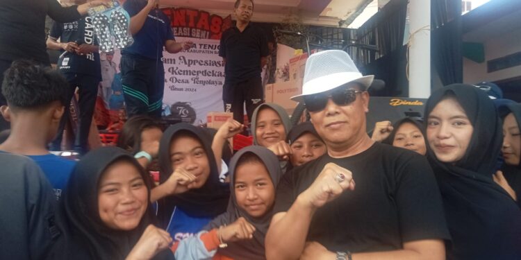 Kades Somantri : Dari Gerak Jalan HUT RI Ke 79 ,Milangkala dan Maulud Nabi di Gelar Di Desa Tenjolaya