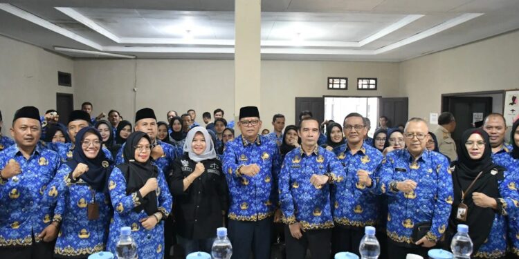 Kunjungan Kerja Pj Walikota Sukabumi di Kecamatan Cibeureum: Fokus pada Pembangunan dan Netralitas ASN Jelang Pilkada